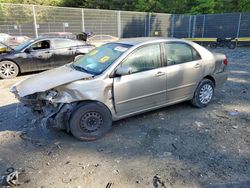 Toyota Corolla CE salvage cars for sale: 2007 Toyota Corolla CE