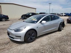 Vehiculos salvage en venta de Copart Temple, TX: 2018 Tesla Model 3