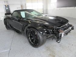 Salvage cars for sale from Copart Farr West, UT: 2017 Chevrolet Corvette Z06 3LZ