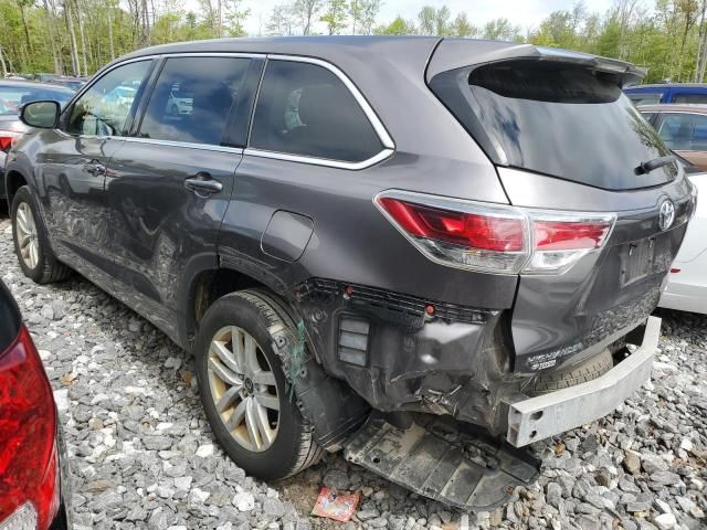 2016 Toyota Highlander LE