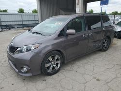 Toyota salvage cars for sale: 2013 Toyota Sienna Sport