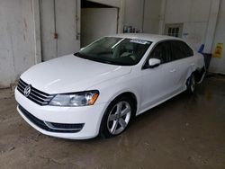 2013 Volkswagen Passat SE en venta en Madisonville, TN