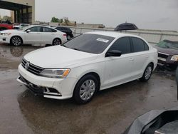 2016 Volkswagen Jetta S en venta en Kansas City, KS