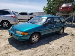 Ford Escort LX salvage cars for sale: 1993 Ford Escort LX