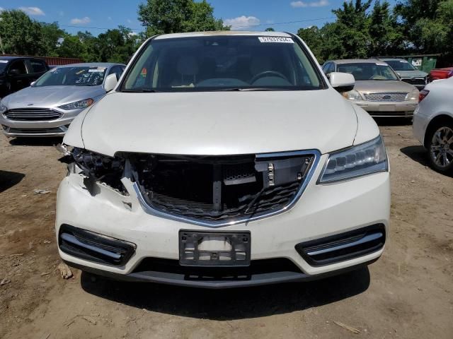 2016 Acura MDX Technology