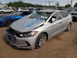Salvage cars for sale from Copart Hillsborough, NJ: 2018 Hyundai Elantra SE