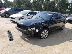 Salvage cars for sale from Copart Ocala, FL: 2010 Honda Accord EXL