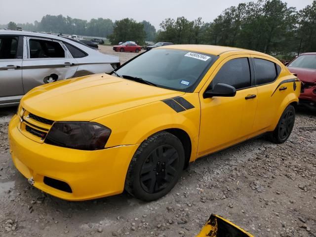 2012 Dodge Avenger SE