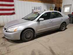 Salvage cars for sale from Copart Anchorage, AK: 2003 Honda Accord LX