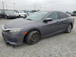 Honda salvage cars for sale: 2017 Honda Civic LX