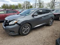 Salvage cars for sale from Copart Central Square, NY: 2015 Nissan Murano S