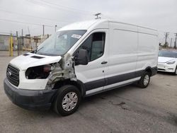 Salvage cars for sale from Copart Los Angeles, CA: 2018 Ford Transit T-250