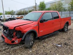 Ford salvage cars for sale: 2013 Ford F150 Supercrew