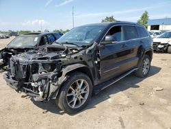 Jeep salvage cars for sale: 2015 Jeep Grand Cherokee Summit