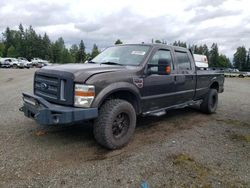 Salvage cars for sale from Copart Arlington, WA: 2008 Ford F350 SRW Super Duty