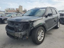 Salvage cars for sale from Copart New Orleans, LA: 2016 Ford Explorer XLT