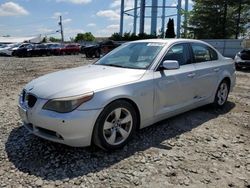 BMW salvage cars for sale: 2006 BMW 525 I