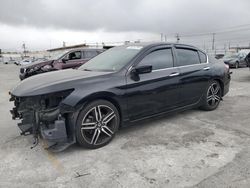 Honda Accord salvage cars for sale: 2017 Honda Accord Sport