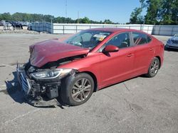 Hyundai Elantra Vehiculos salvage en venta: 2017 Hyundai Elantra SE