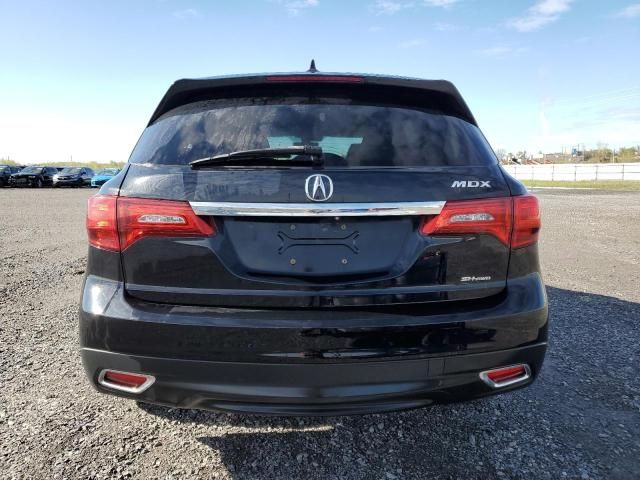 2016 Acura MDX Technology