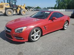 Salvage cars for sale from Copart Dunn, NC: 2013 Mercedes-Benz SL 550