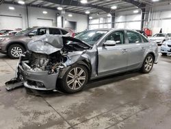 Audi salvage cars for sale: 2010 Audi A4 Premium