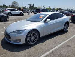 Tesla Vehiculos salvage en venta: 2015 Tesla Model S 85