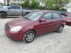 Salvage cars for sale from Copart Cicero, IN: 2008 Hyundai Accent GLS
