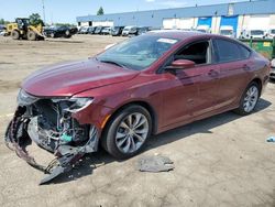 Chrysler Vehiculos salvage en venta: 2016 Chrysler 200 S