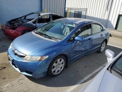 Honda salvage cars for sale: 2010 Honda Civic LX