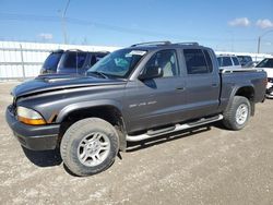 Dodge Dakota salvage cars for sale: 2002 Dodge Dakota Quad Sport