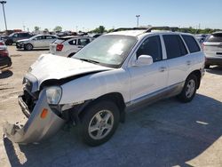 Salvage cars for sale from Copart Indianapolis, IN: 2004 Hyundai Santa FE GLS