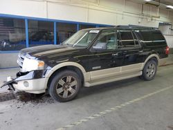 Salvage cars for sale from Copart Pasco, WA: 2007 Ford Expedition EL Eddie Bauer