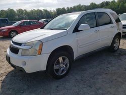 Salvage cars for sale from Copart Charles City, VA: 2008 Chevrolet Equinox LTZ