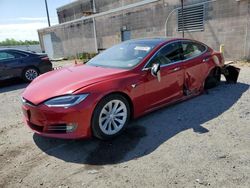 Vehiculos salvage en venta de Copart Fredericksburg, VA: 2018 Tesla Model S