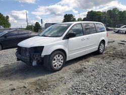 Salvage cars for sale from Copart Mebane, NC: 2014 Dodge Grand Caravan SE