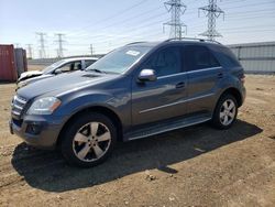 Mercedes-Benz ML 350 4matic salvage cars for sale: 2010 Mercedes-Benz ML 350 4matic