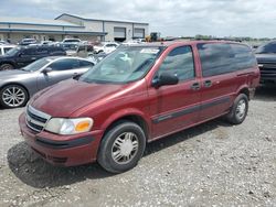 Chevrolet salvage cars for sale: 2001 Chevrolet Venture