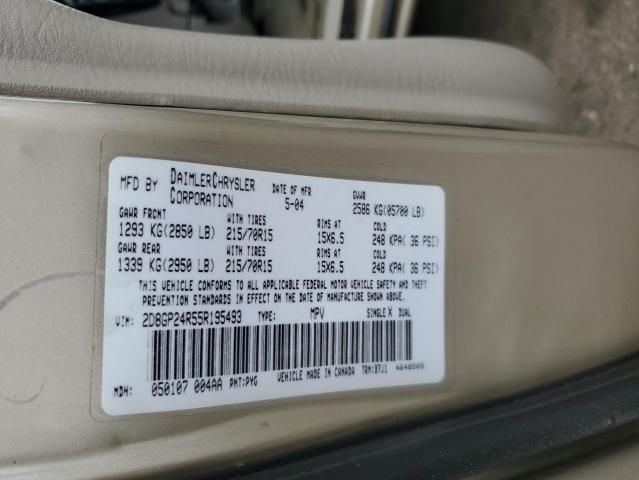 2005 Dodge Grand Caravan SE