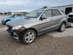 Mercedes-Benz ml 350 4matic salvage cars for sale: 2012 Mercedes-Benz ML 350 4matic