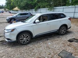 Mitsubishi Outlander gt salvage cars for sale: 2016 Mitsubishi Outlander GT