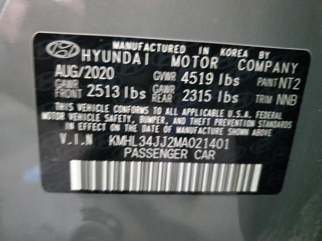 2021 Hyundai Sonata Hybrid