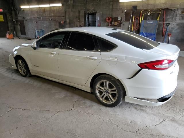 2018 Ford Fusion SE Hybrid