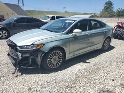 Salvage cars for sale from Copart Northfield, OH: 2014 Ford Fusion Titanium HEV