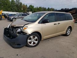 Salvage cars for sale from Copart Hartford City, IN: 2011 Toyota Sienna