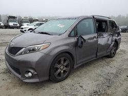 Toyota salvage cars for sale: 2017 Toyota Sienna SE