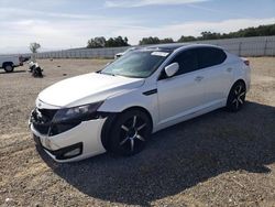 Salvage cars for sale from Copart Anderson, CA: 2011 KIA Optima EX