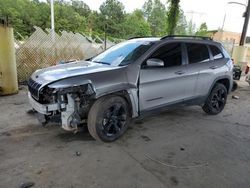 Jeep Cherokee Latitude salvage cars for sale: 2018 Jeep Cherokee Latitude