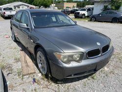 Vehiculos salvage en venta de Copart Lebanon, TN: 2003 BMW 745 LI