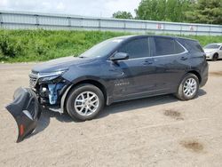 Chevrolet Equinox salvage cars for sale: 2022 Chevrolet Equinox LT